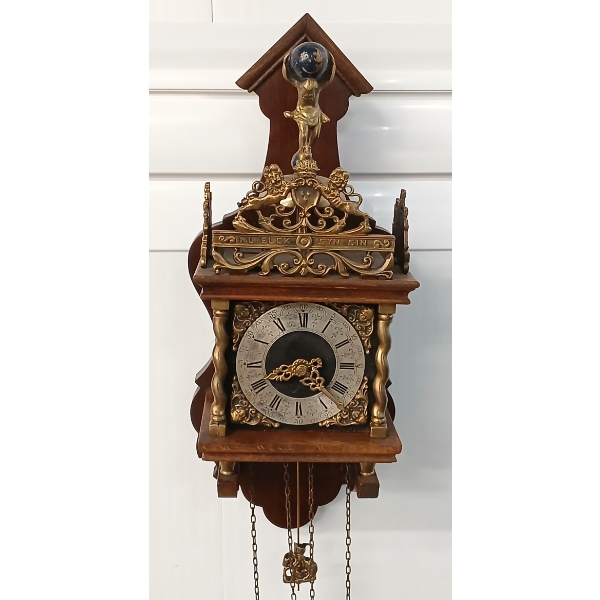 1950 DUTCH ZARANDY 8 DAY CUCKOO CLOCK