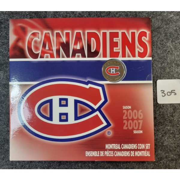 2007 RCM MINT SET - MONTREAL CANADIENS - SEALED