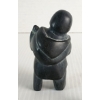Image 5 : LAUGHING WOMAN - SIGNED - STONE