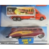 Image 2 : LOT OF 5 - HOTWHEELS 1990 CORVETTE SPLIT WINDOW, TRAILBUSTERS, MCDONALDS HAULER, ETC