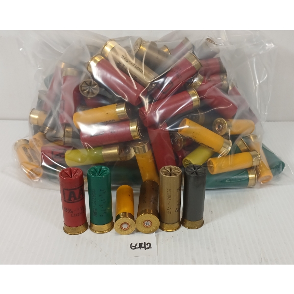 AMMO: 142X MIXED 12 & 20GA RELOADS - 2 3/4IN - #7 1/2 &  8 SHOT