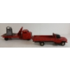 Image 2 : LOT OF 2 - STRUCTO PRESSED STEEL & TIN FRICTION TRUCKS