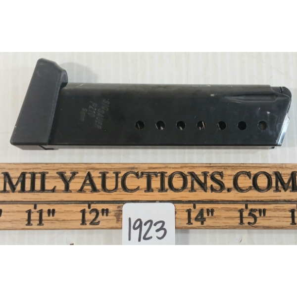 SIG/SAUER P210 9MM MAG - PAL REQUIRED