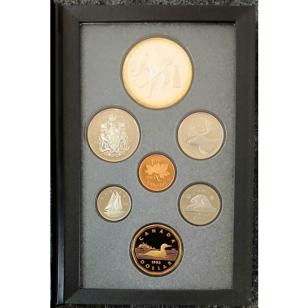 1993 RCM PROOF SET - 100TH ANN. OF STANLEY CUP