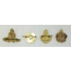 Image 2 : LOT OF 5 - WWII CANADIAN HAT BADGES