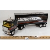 Image 1 : NYLINT PLASTIC & DIECAST BRIDGESTONE TRUCK & TRAILER