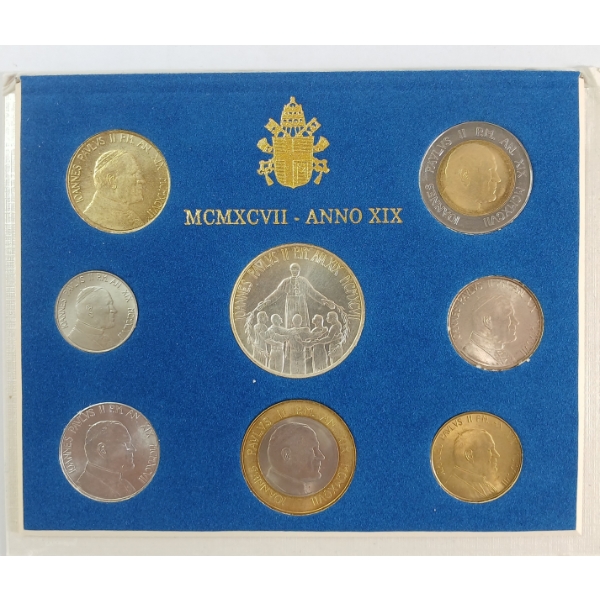 1997 VATICAN COIN SET - UNCIRCULATED