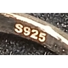 Image 3 : STERLING & CZ HALO TWIST RING