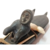 Image 2 : HUNTER IN KAYAK - SIGNED - STONE