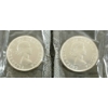 Image 2 :  LOT OF 2 - 1964 CDN SILVER DOLLARS - CHARLOTTETOWN