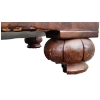 Image 4 : UPHOLSTERED SETTEE W/ BUN FEET
