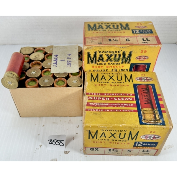 AMMO: 50X CIL 12 GA 2-3/4 IN - #5 & #6