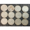 Image 1 : LOT OF 12 - 1962-1968 CDN 10 CENT COINS
