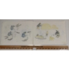 Image 6 : QTY OF COLOURED PENCIL DRAWINGS IN SKETCHBOOK BY MARGARET UYAUPERQ ANIKSAK OF ARVIAT
