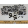 Image 1 : LOT OF 12 - PAIRS OF SCOPE RINGS - INCL 30MM 