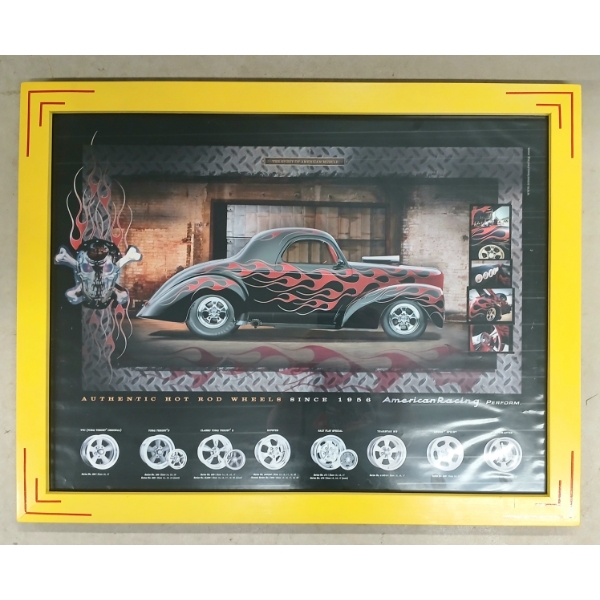 "THE SPIRIT OF AMERICAN MUSCLE" - FRAMED PRINT