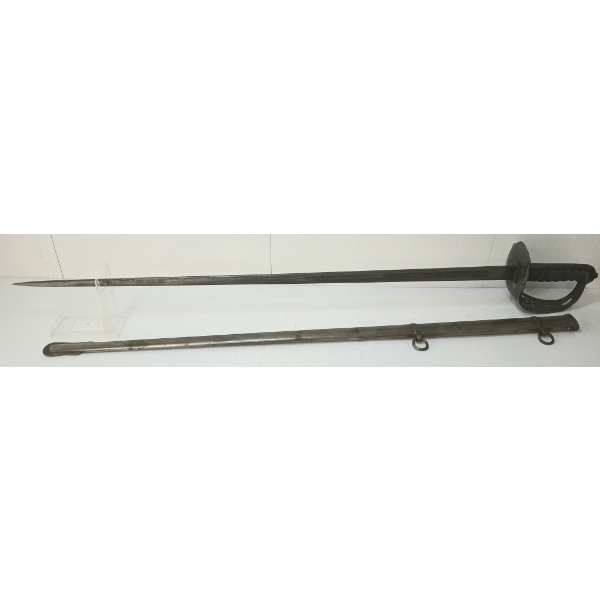 BRITISH 1897 PAT. INFANTRY SWORD W/ SCABBARD