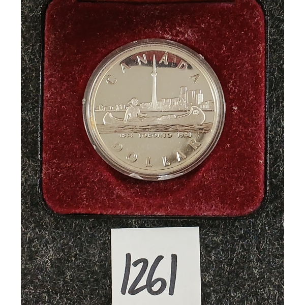1984 RCM SILVER PROOF DOLLAR