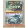 Image 1 : LOT OF 2 - ITALERI T-26 & BT-5 SOVIET LIGHT TANK MODEL KITS