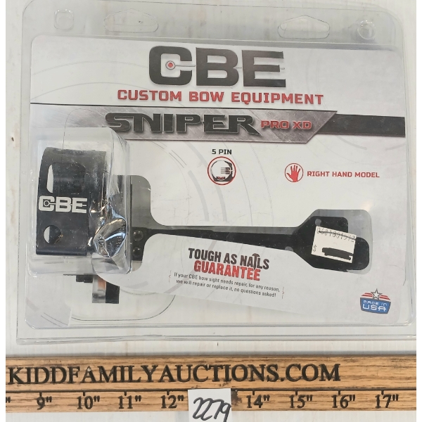 CBE SNIPER PRO XD - 5 PIN RIGHT HAND MODEL