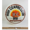 Image 1 : SUPERTEST "HIGH COMPRESSION" GLASS GAS PUMP GLOBE