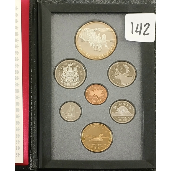 1992 RCM PROOF SET - KINGSTON & YORK STAGECOACH SERVICE