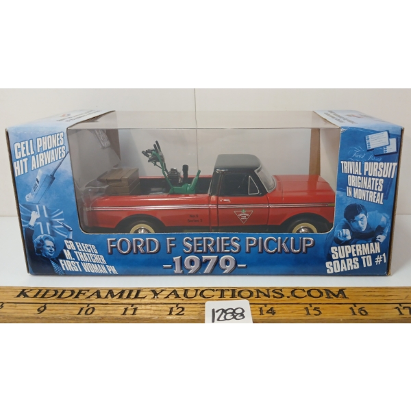 LIBERTY CLASSICS 1979 FORD F SERIES PICK-UP CANADIAN TIRE TRUCK DIECAST COIN BANK