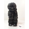 Image 2 : BOY W/ WATER SKIN BY INUKPUK - STONE
