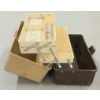 Image 5 : LOT OF 5 - GERMINA & FERALITE FISHING RODS, OLDPAL TACKLE BOX & ROD CASES