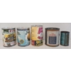 Image 4 : LOT OF 5 - GROCERY STORE TINS