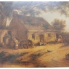Image 3 : LOT OF 2 - "COTTAGE, STE. ANNE" & "SLEIGH CROSSING THE ICE" BY CORNELIUS KRIEGHOFF