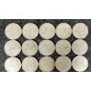 Image 2 : LOT OF 22 - 1968 CDN 25 CENT COINS 