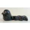 Image 3 : SNAKE W/ HUMAN FACE - SIGNED - STONE