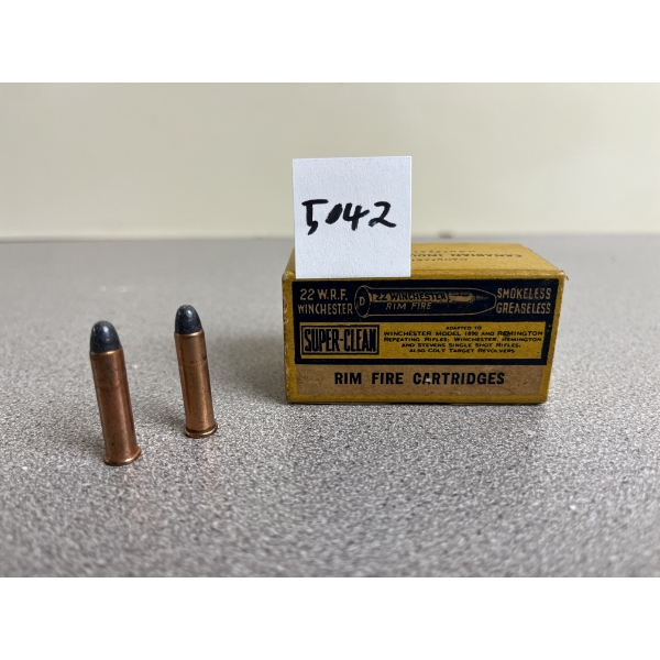 AMMO: 50X WINCHESTER .22 WRF 45GR. 