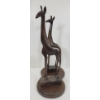 Image 5 : CARVED MASAI GIRAFFE FIGURES