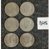 Image 2 : LOT OF 6 - 1971-1980 U.S. HALF DOLLAR COINS 