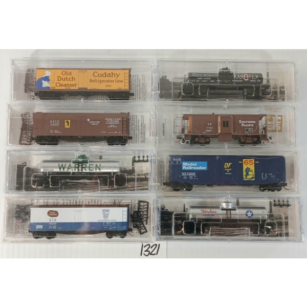 LOT OF 8 - MICRO TRAINS - STAROLINE, KANOTEX, WARREN PETROLEUM, HERCULES POWDER CO., ETC