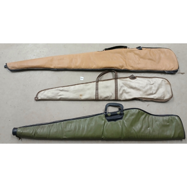 LOT OF 3 - SOFT GUN CASES - INCL MASTERCRAFT