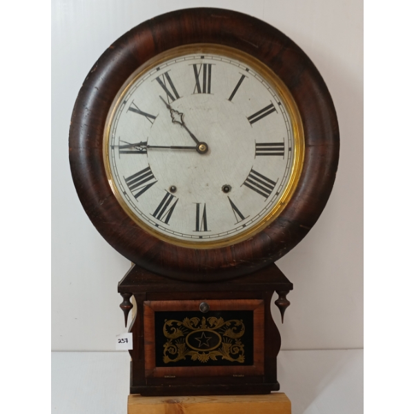 ANSONIA 30HR WALL MOUNT CLOCK