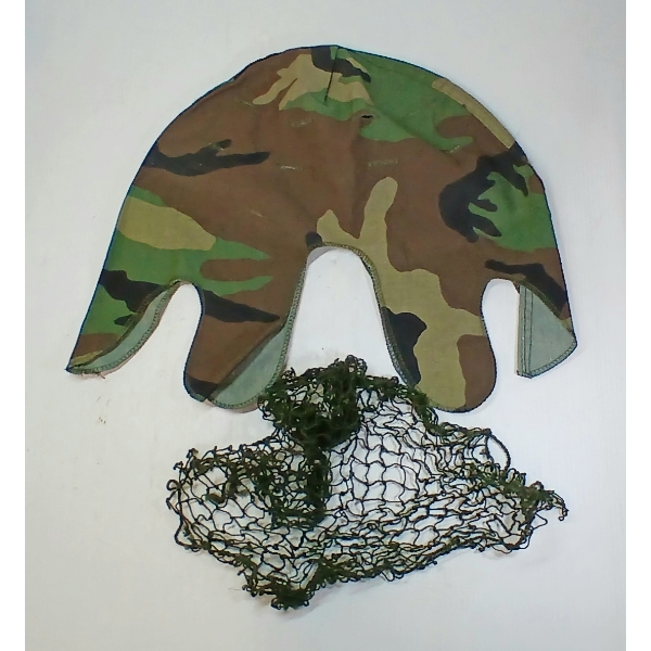LOT OF 4 - MISC HELMET NET & CAMO COVERS