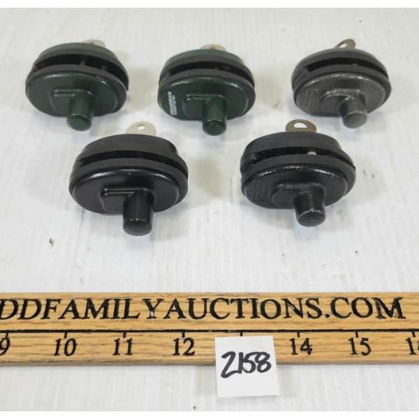 LOT OF 5 - TRIGGER LOCKS W/ KEYS