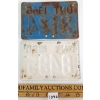 Image 2 : LOT OF 2 - ONTARIO MOTORCYCLE LICENCE PLATES 1960 - 1965