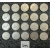 Image 1 : LOT OF 20 - 1968 CDN 25 CENT COINS