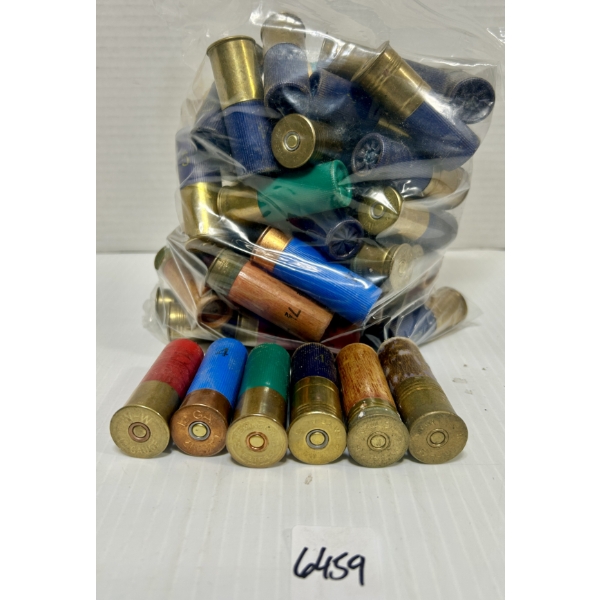 AMMO: APPROX 65X MIXED VINTAGE 12 GA