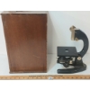 Image 3 : PRIOR 21950 MICROSCOPE - ENAMEL / BRASS - C. VICTORIAN ERA