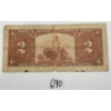 Image 2 : 1937 BANK OF CANADA $2 BANKNOTE