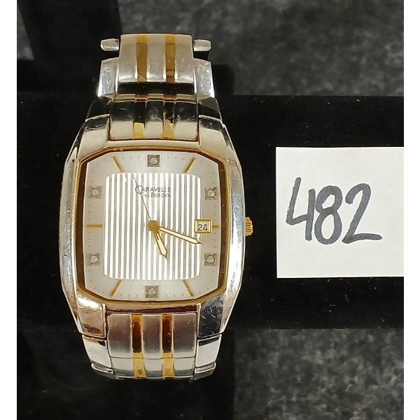 CARAVELLE BULOVA QUARTZ WRISTWATCH