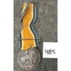 Image 1 : WWI BRITISH SILVER WAR MEDAL - PTE. W. F. BERRY