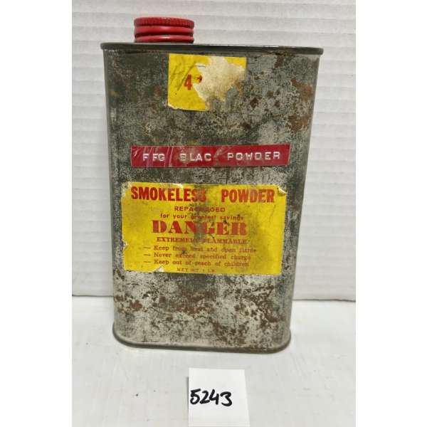 POWDER: 1/2 LB FFG BLACK