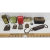 Image 2 : JOB LOT - TINS, PADLOCKS & COIN BANKS, ETC - INCL ROYAL PURPLE & BYNOGEN